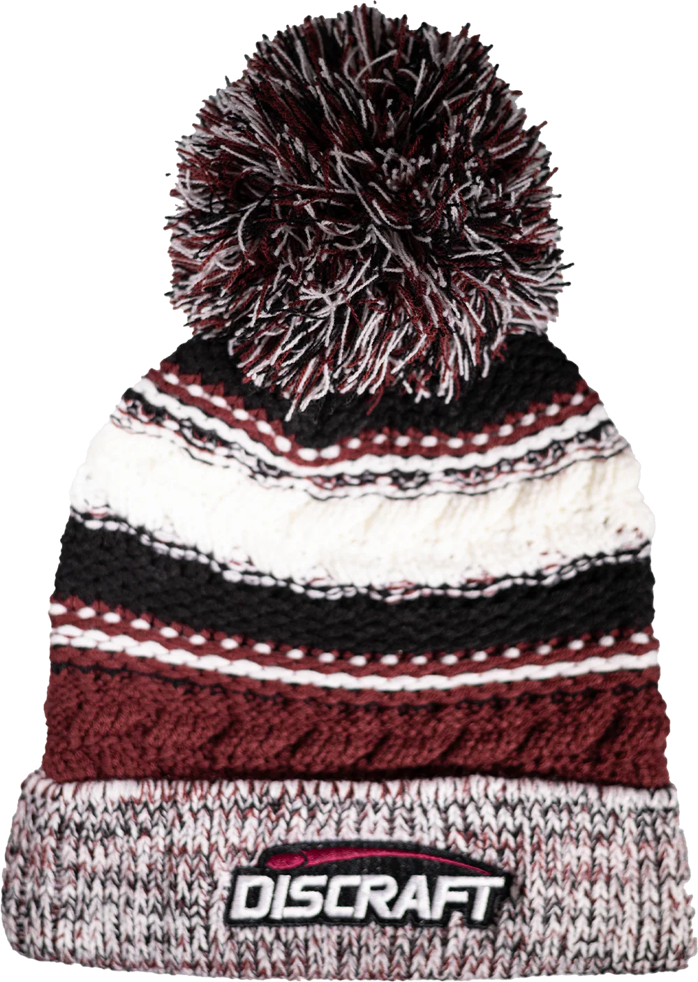 Pom Beanie with Discraft Emboirdered Logo - Image 3