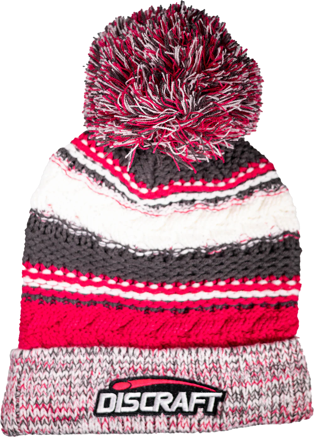 Pom Beanie with Discraft Emboirdered Logo - Image 4